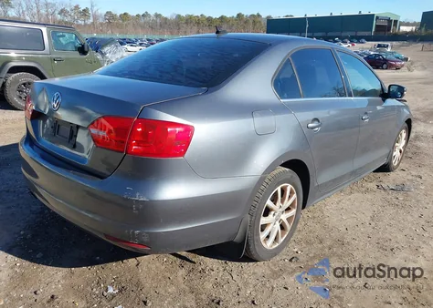 2014 Volkswagen Jetta 1.8T Se из США, поврежденный, VIN 3VWD17AJ2EM328312